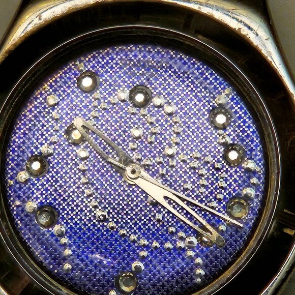 Swatch Irony Lady Stainless Steel Purple Crystal Dial Watch - Picture 6 of 16